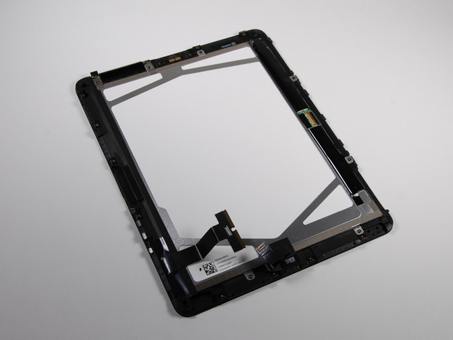 苹果iPad平板电脑拆机组图，看看iPad的内部构造和零件
