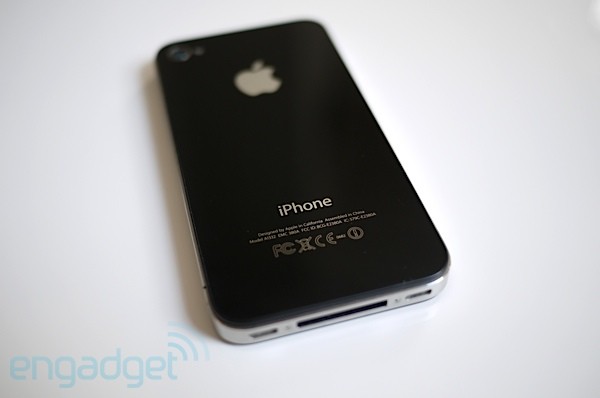 苹果iPhone 4手机背部
