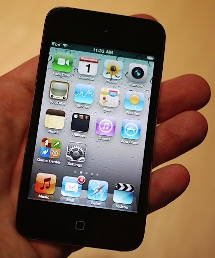 苹果 iPod touch 4 的屏幕效果