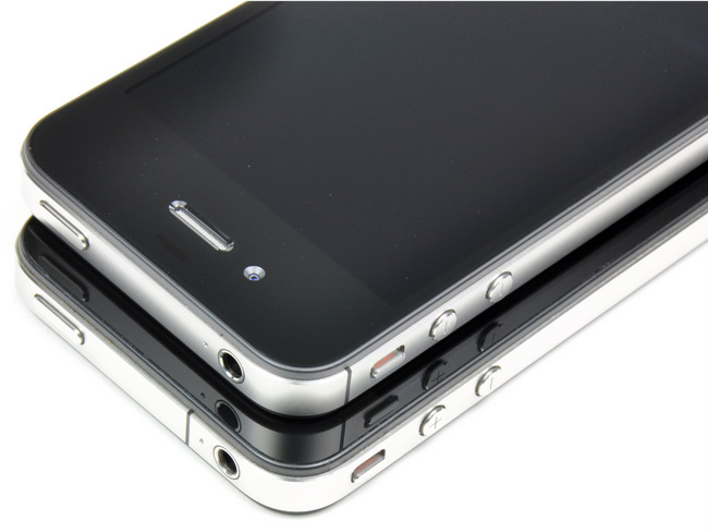 CDMA、GSM 版苹果 iPhone 4 手机天线对比