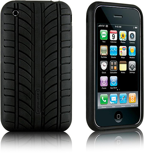 苹果iPhone手机保护套：轮胎版