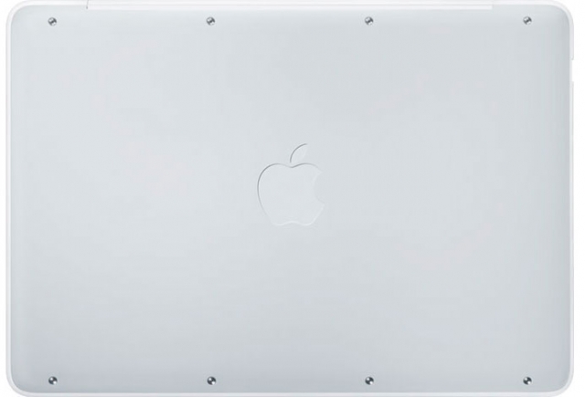 苹果 MacBook 笔记本底部的橡胶壳