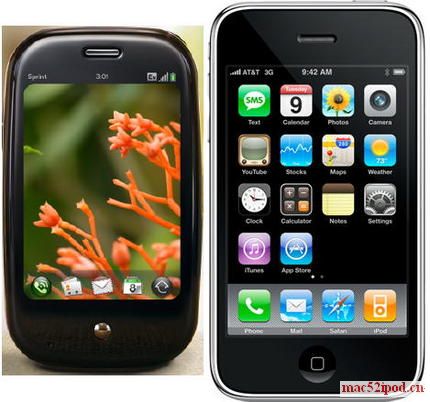 苹果iPhone 3G与Palm Pre手机对比