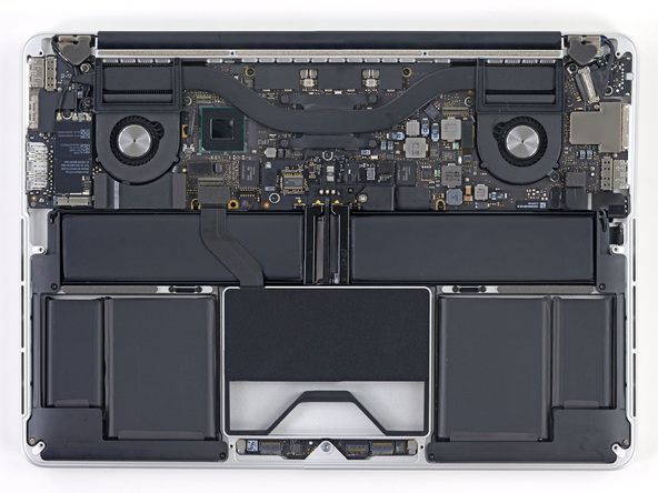 13 寸苹果 rMBP 笔记本电脑内部结构