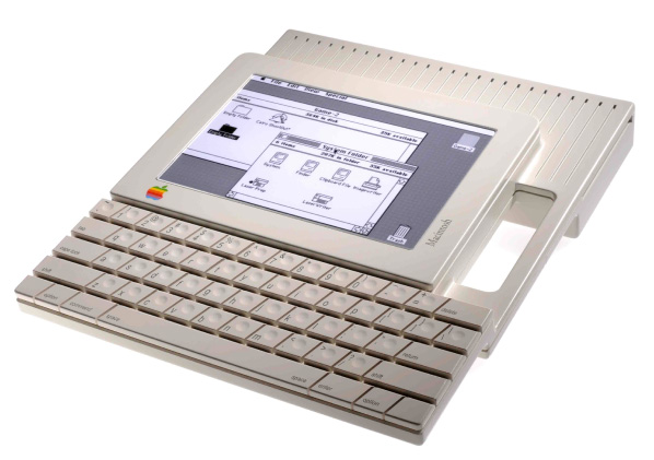 苹果公司 1984-1985 年设计的触摸屏笔记本电脑