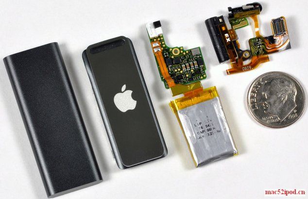 新一代苹果iPod Shuffle拆解组图