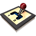 苹果电脑Mac OS X系统硬件性能切换软件：CPU Speed Menu的Logo/图标